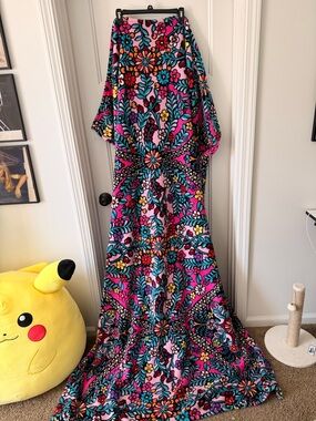 Vera Bradley Pink Floral Blanket